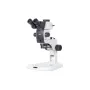 Motic SM7TR-TLED A1X stereo zoom microscope, trino, 8-56X, 90 mm working distance, 7:1