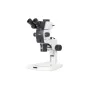 Motic SM7TR-TLED APO1X stereo zoom microscope, trino, 8-56X, WD 81 mm, 7:1