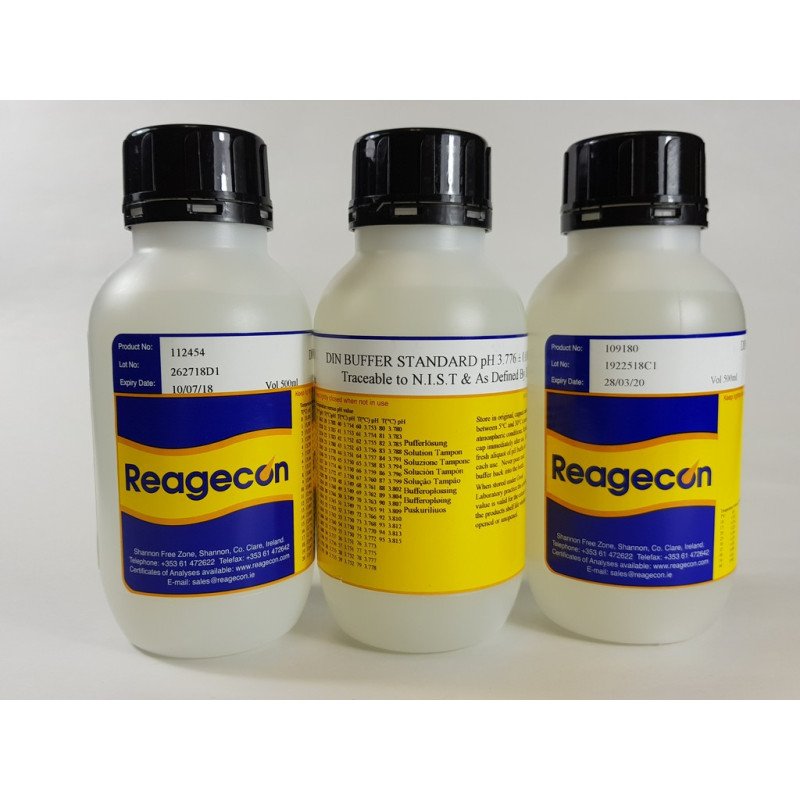 Reagecon pH 9.180 DIN 19266 Buffer Solution at 25°C