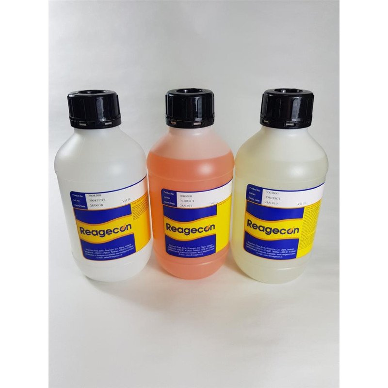 Reagecon Ferric Ammonium Sulphate 0.1M according to European Pharmacopoeia (EP) Chapter 4 (4.2.2)