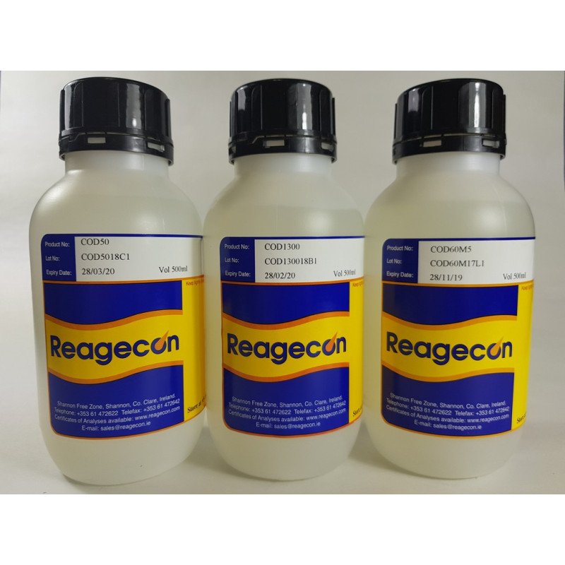 Reagecon 500 ppm Chemical Oxygen Demand Standard