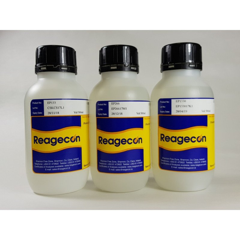 Reagecon 1330 µs/cm Conductivity and Resistivity at 20°C according to European Pharmacopoeia (EP)