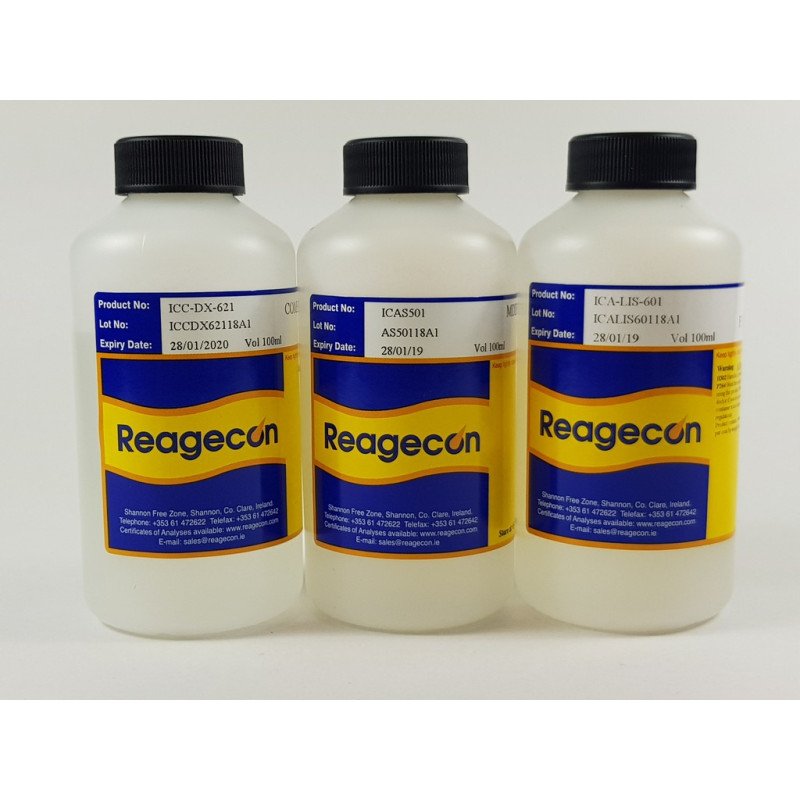 Reagecon Ion Chromatography (IC) Multi Element Anion Standard (6 Elements) in Water (H₂O)
