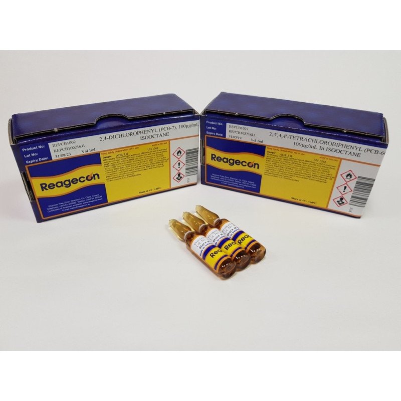 Reagecon Polychlorinated Biphenyl (PCB) Deuterated Internal Standard (2 Compound Mix) in Hexane