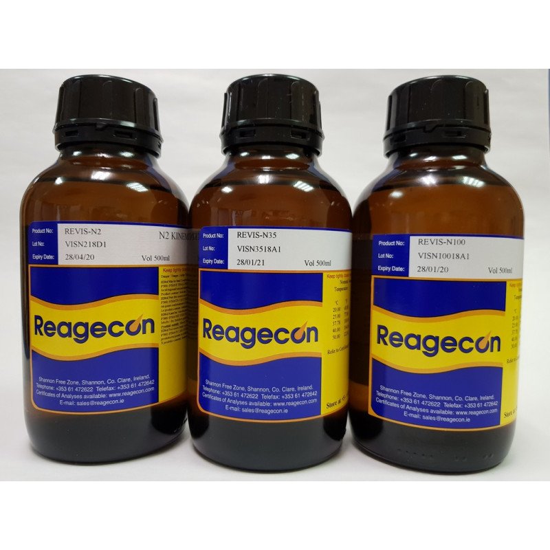 Reagecon N2500 Kinematic Viscosity, Dynamic Viscosity and Density Standard