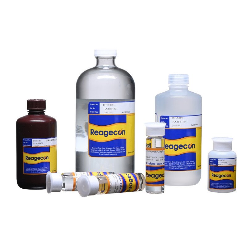 Reagecon 0.25 mg/L C as Sucrose Total Organic Carbon (TOC) Standard for Sievers 900/M9 Analysers