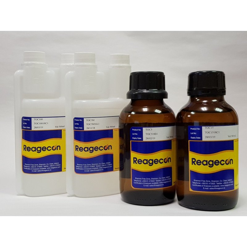 Reagecon Total Organic Carbon (TOC) Standard 1000 mg/L (ppm)