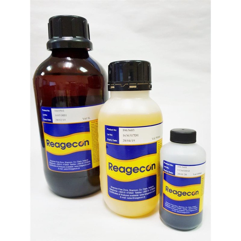 Reagecon Potassium Hydroxide Alcoholic 0.1M according to United States Pharmacopoeia (USP)