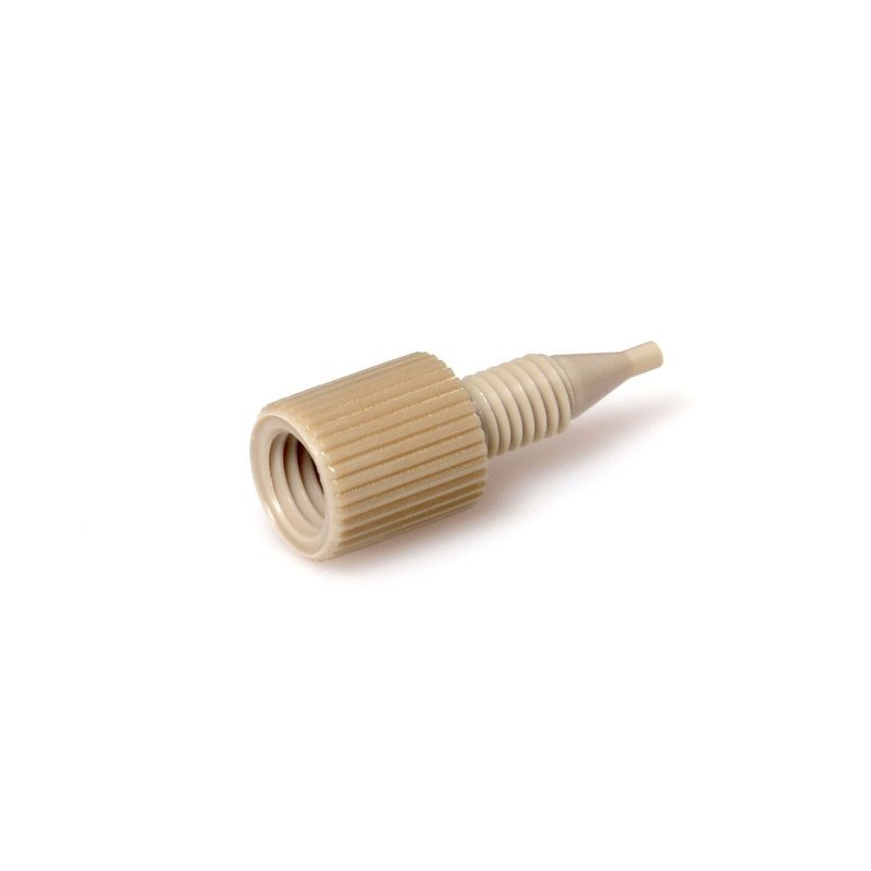 PEEK™Adapter, Female, 1/4-28 to 10-32, Comparable to OEM #0100-1847