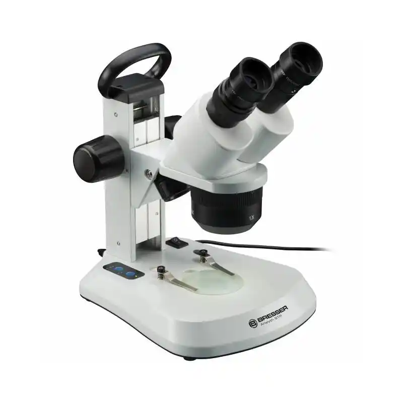 Bresser Stereo microscope Analyth STR 10x-40x bino; Greenough; 50 mm; 10x/20; 10-40x; LED
