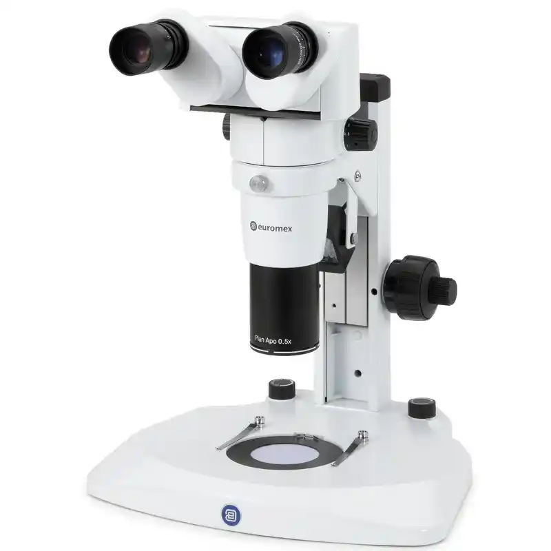 Euromex stereo zoom microscope DZ.1800, ergo bino head 8x-64x, LED