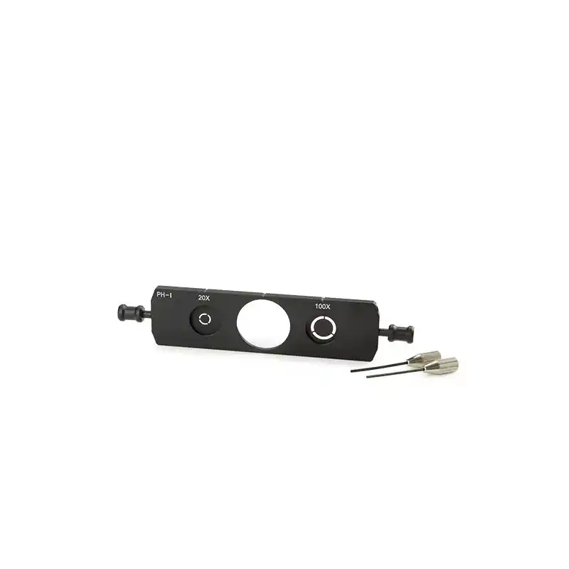 Euromex AE.3189, Slider with phase rings for PLPH 20x en S100x phase objectives (Oxion)