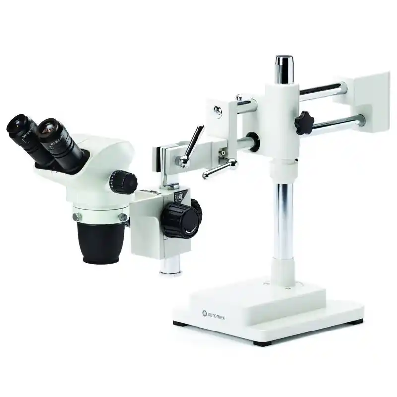 Euromex NZ.1702-B, NexiusZoom EVO, 6.5x to 55x, double-arm boom stand, w.o. illumination, bino