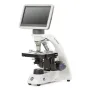Euromex Microscope BioBlue, BB.4220-LCD, 7 inch LCD screen, SMP 4/10/S40x Objectives, DIN, 40x - 400x, 10x/18, LED 1W, Cross table