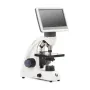 Euromex Microscope MicroBlue, MB.1001-LCD, 5.6 inch LCD screen, Achr. 4/10/S40x Lenses, DIN 35mm perf., 40x - 400x, LED 1W, simple specimen stage