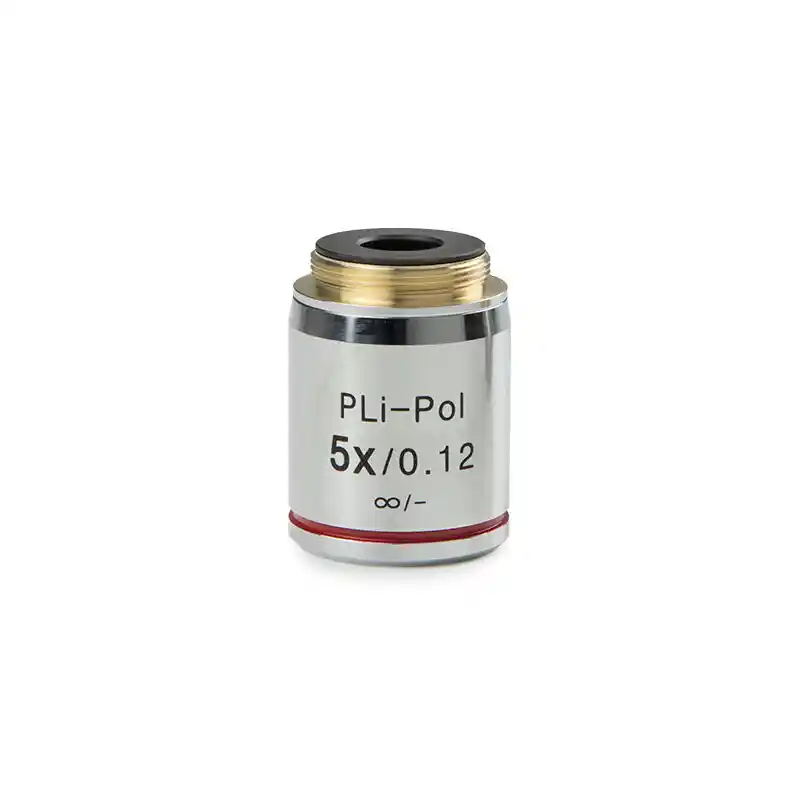 Euromex Objective IS.7905-T, 5x/0.12, PLPOLi, plan, infinity, strain-free (iScope)