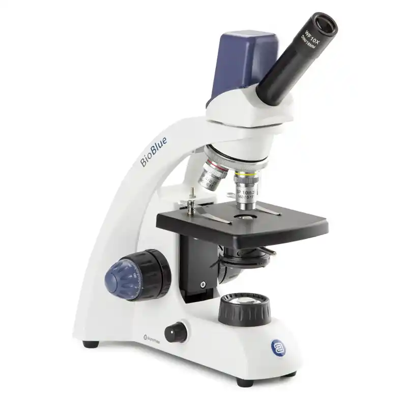 Euromex Microscope BioBlue, BB.4205, Digital, Mono, DIN, 40x-400x, 10x/18, LED 1W