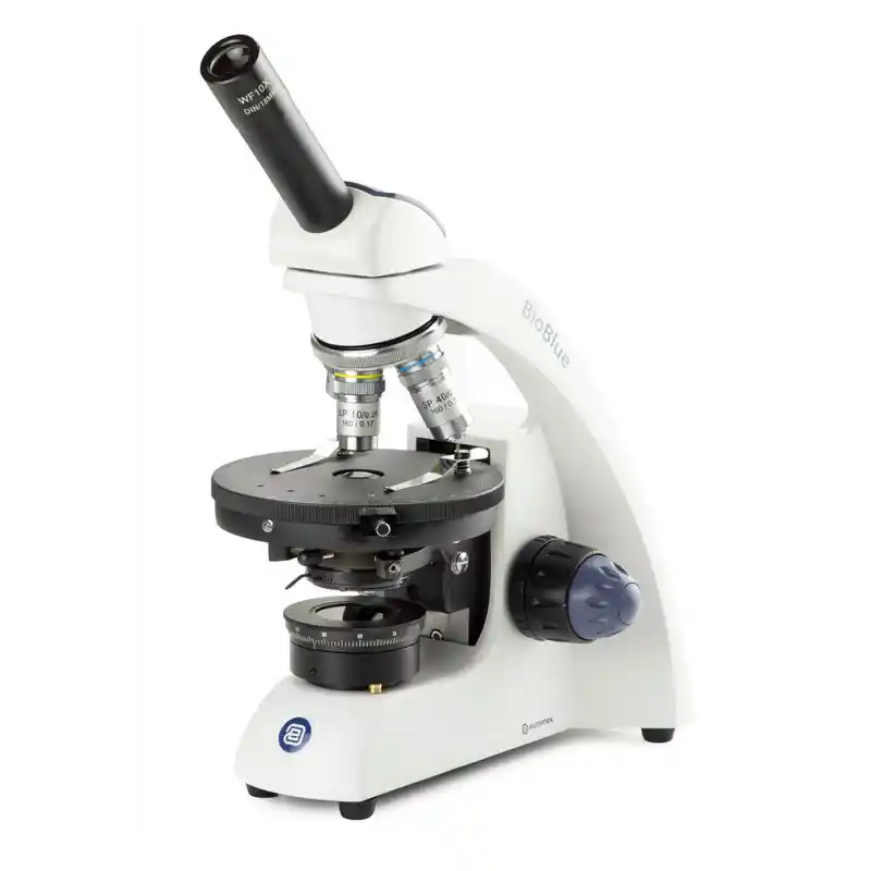 Euromex Microscope BioBlue, BB.4220-P-HLED, mono, DIN, 40x-400x, 10x/18, LED, 1W