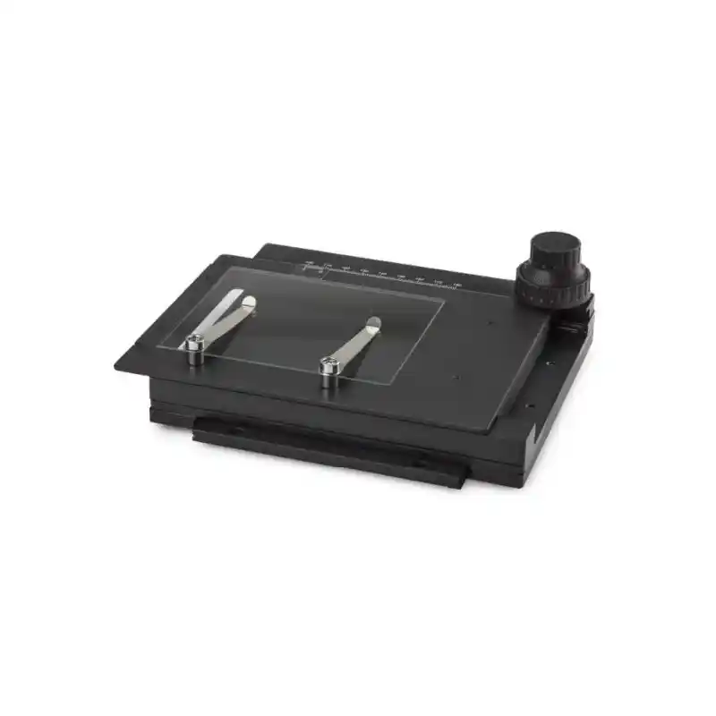 Euromex X/Y Cross table with microscope stage and translucent glass plate for NexiusZoom