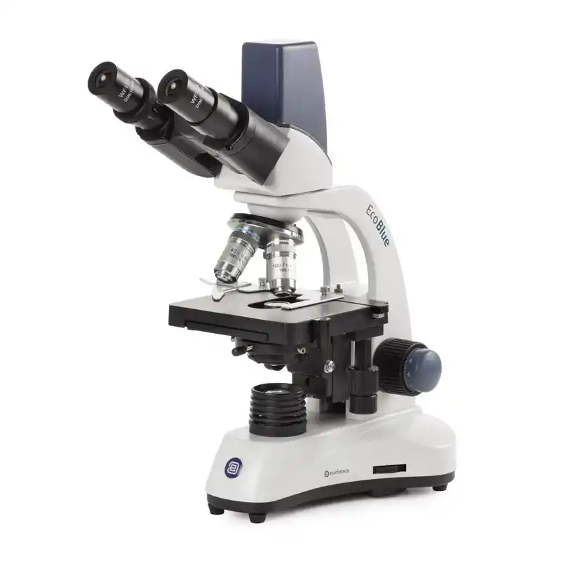 Euromex Microscope EC.1157, bino, digital, 40x-1000x, DL, LED, 10x/18 mm, X-Y cross table, 5 MP