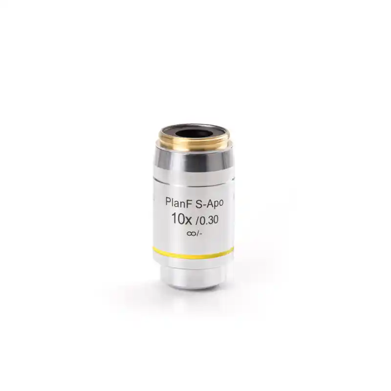 Euromex Objective, AX.7310, Infinity EIS 60 mm, semi-plan Pli- Apo Fluarex 10x/0.3, M25, 15.3 mm