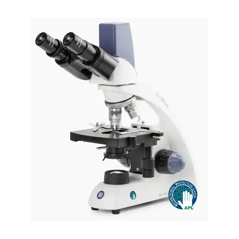 Euromex Microscope BioBlue, BB.4263-T, bino, Tablet SMP, 4/10/S40/S60x, mechcanical stage,1 W NeoLED