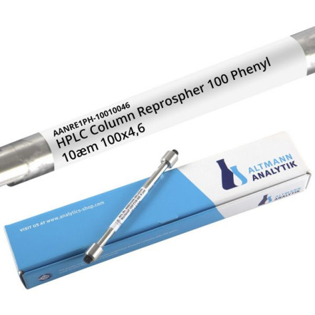 HPLC Column Reprospher 100 Phenyl, 10.0 µm, 4.6 x 100 mm, 9% Carbon, double endcapped