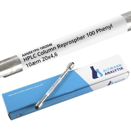 HPLC Column Reprospher 100 Phenyl, 10.0 µm, 4.6 x 20 mm, 9% Carbon, double endcapped